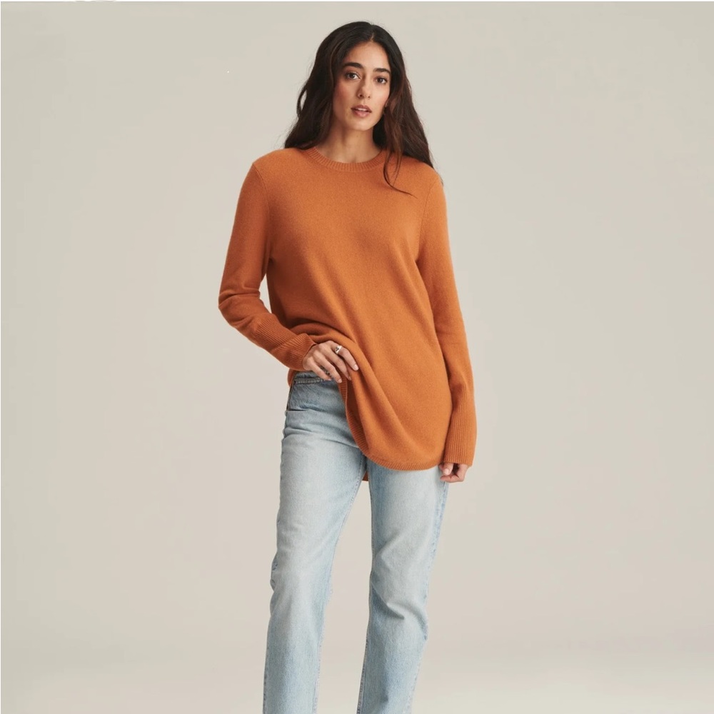 Naadam 100% cashmere sweater - Cinnamon